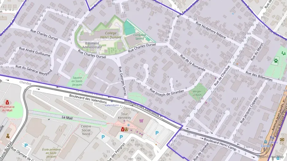 Appartement 96 m² quatre pièces à vendre à Dijon