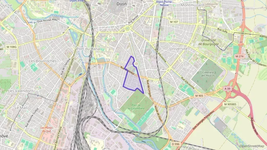 Appartement 68 m² quatre pièces à vendre à Dijon