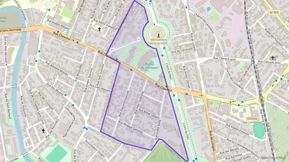 Appartement 43 m² deux pieces à vendre à Dijon