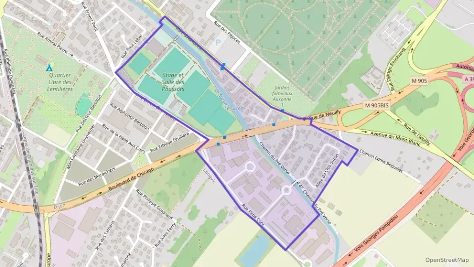 Appartement 74 m² trois pièces à vendre à Dijon