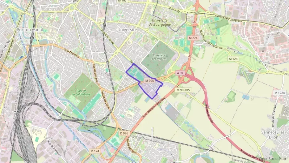 Appartement 74 m² trois pièces à vendre à Dijon