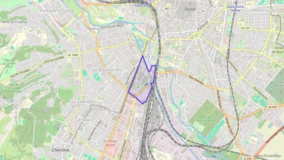 Appartement 68 m² trois pièces à vendre à Dijon