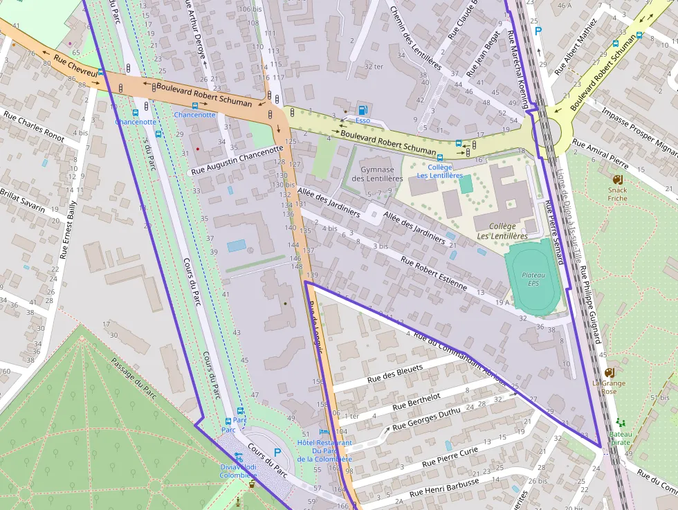 Appartement 62 m² quatre pièces à vendre à Dijon