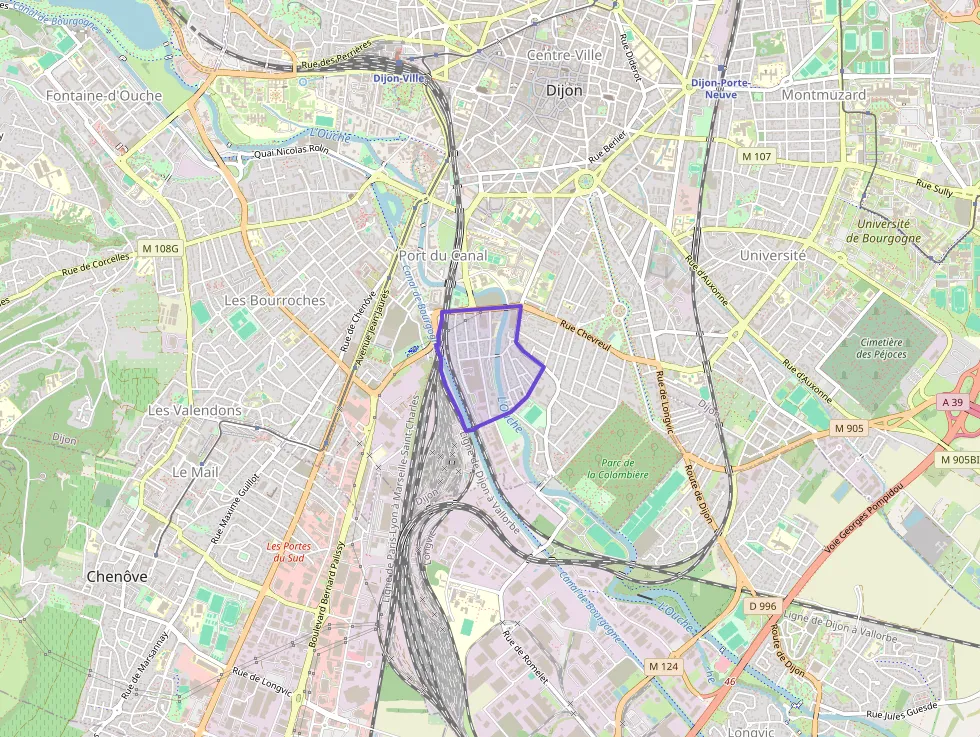 Appartement 44 m² trois pièces à vendre à Dijon