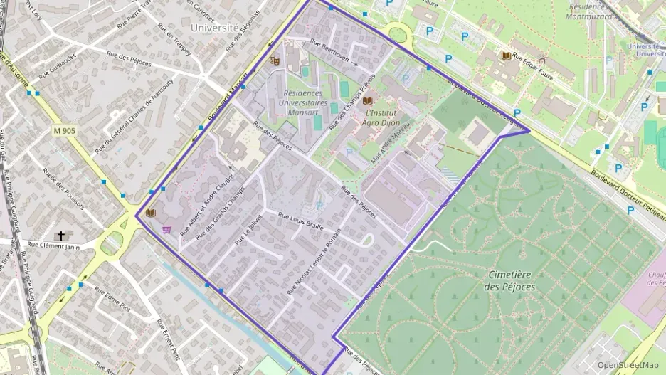 Appartement 34 m² une piece à vendre à Dijon