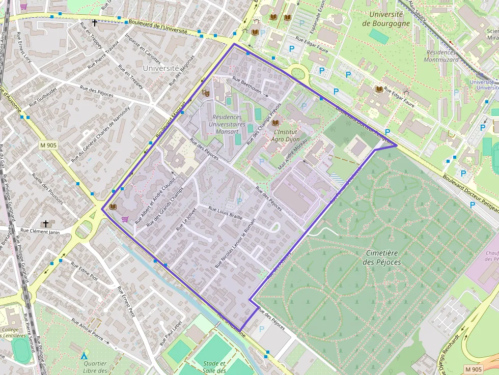 Appartement 30 m² une piece à vendre à Dijon