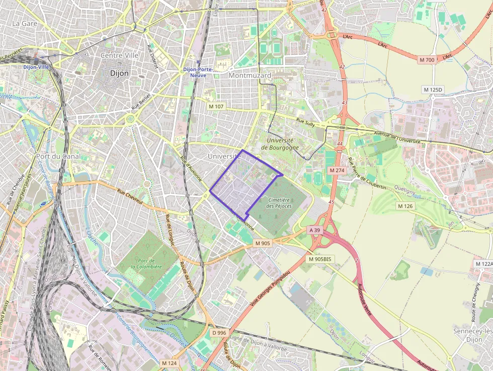 Appartement 30 m² une piece à vendre à Dijon