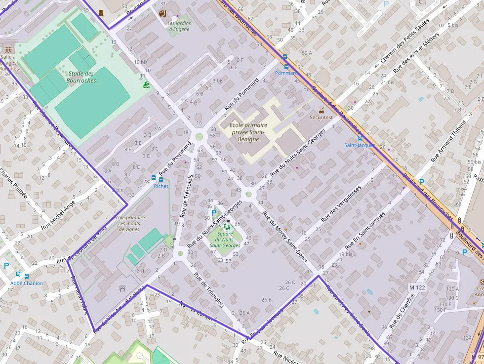 Appartement 65 m² trois pièces à vendre à Dijon