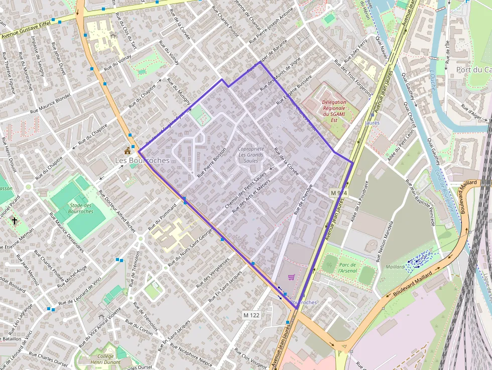 Appartement 33 m² deux pieces à vendre à Dijon