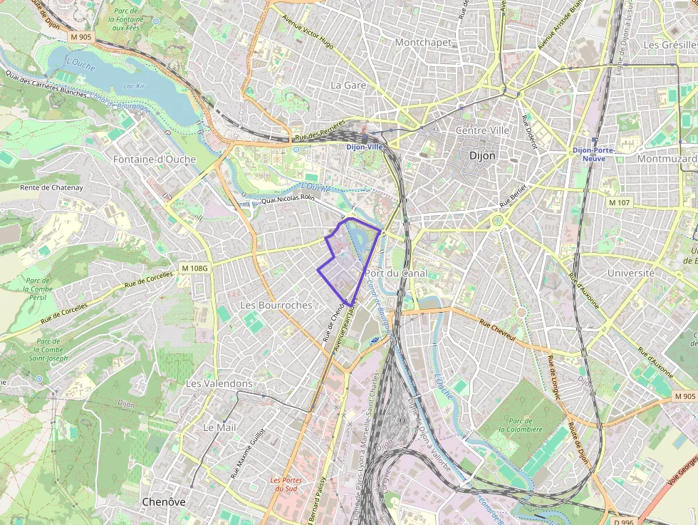 Appartement 85 m² quatre pièces à vendre à Dijon