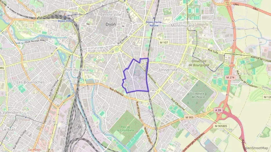 Appartement 70 m² deux pieces à vendre à Dijon