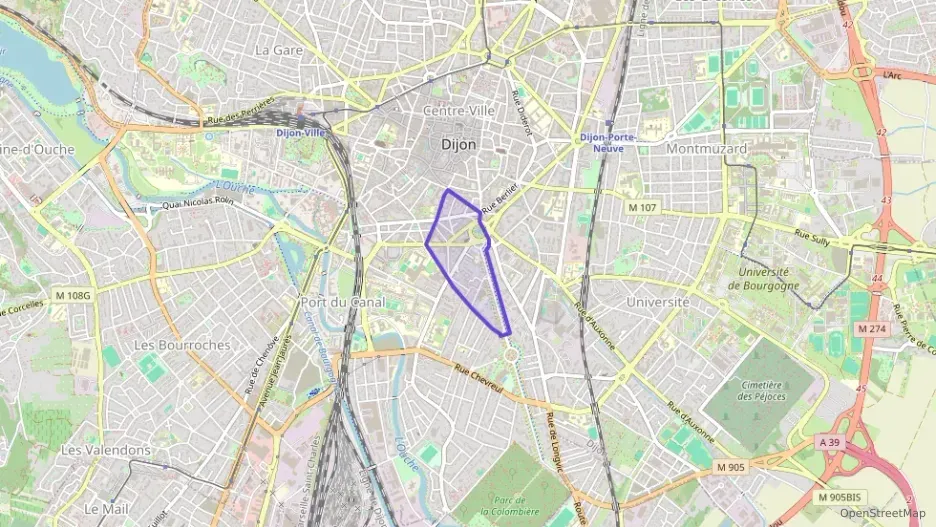 Appartement 65 m² trois pièces à vendre à Dijon