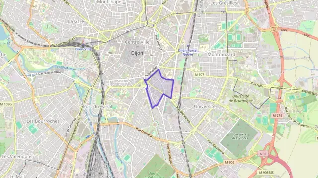 Appartement 43 m² trois pièces à vendre à Dijon