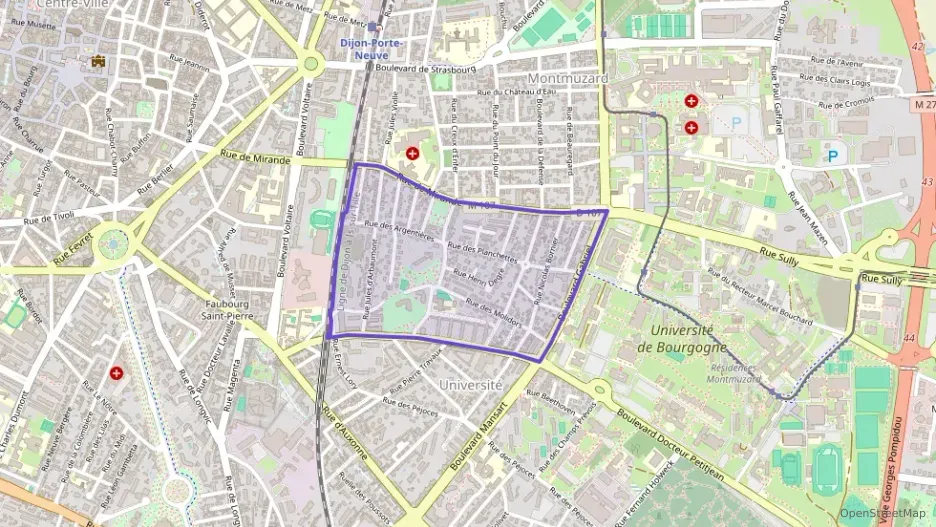 Appartement 23 m² une piece à vendre à Dijon