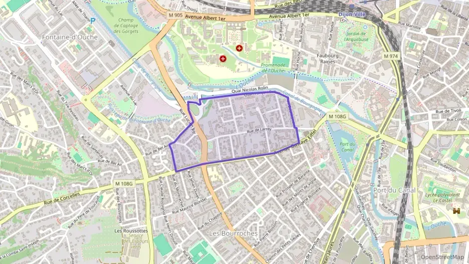 Appartement 74 m² quatre pièces à vendre à Dijon