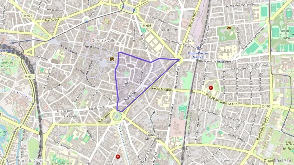 Appartement 52 m² trois pièces à vendre à Dijon