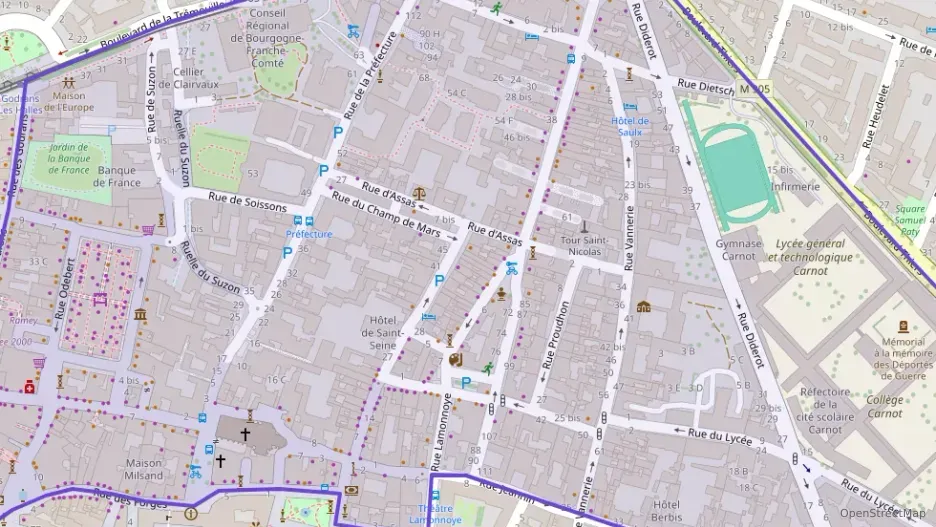 Appartement 93 m² quatre pièces à vendre à Dijon