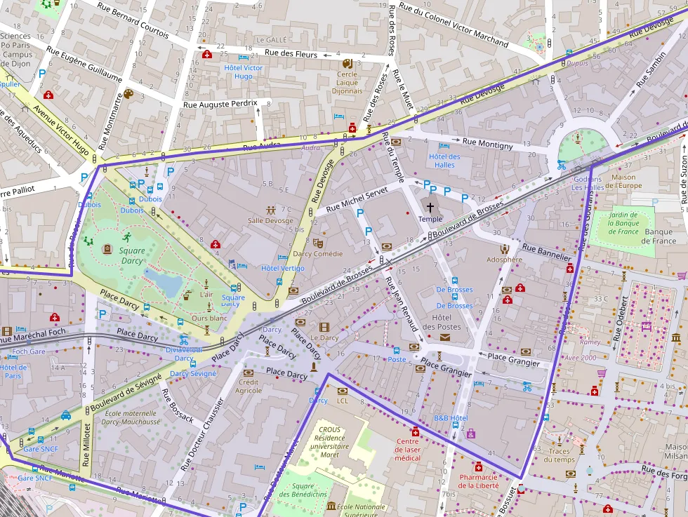 Appartement 40 m² une piece à vendre à Dijon