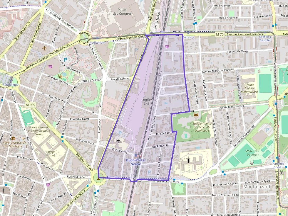 Appartement 130 m² quatre pièces à vendre à Dijon