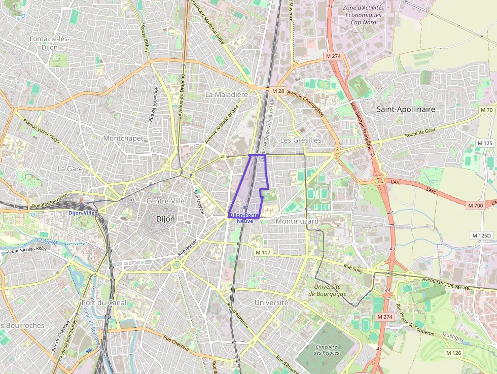 Appartement 130 m² quatre pièces à vendre à Dijon