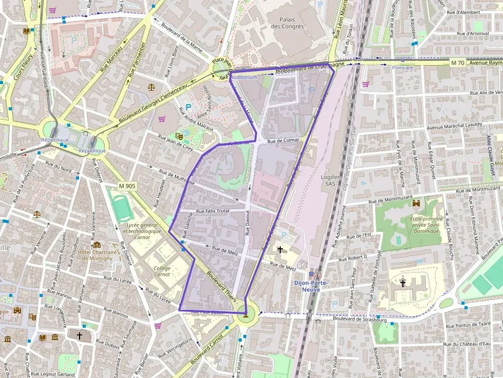 Appartement 81 m² trois pièces à vendre à Dijon