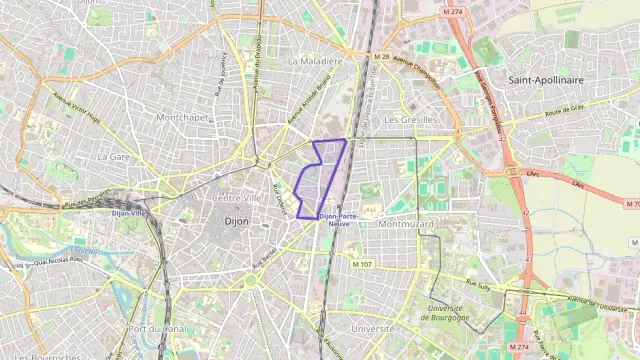 Appartement 81 m² trois pièces à vendre à Dijon