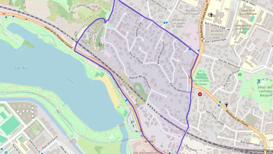 Appartement 55 m² trois pièces à vendre à Talant