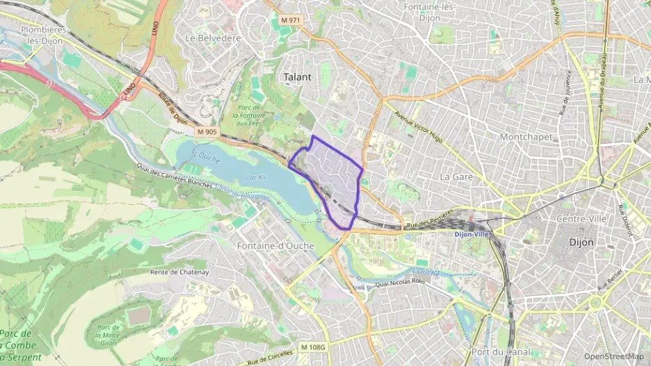 Appartement 55 m² trois pièces à vendre à Talant