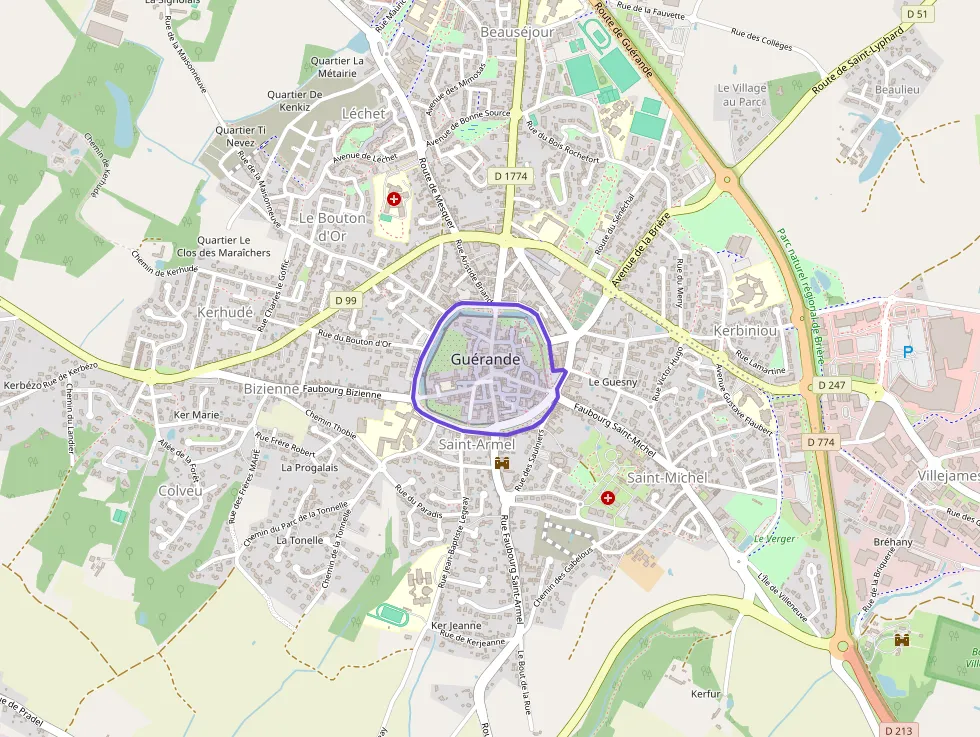 Appartement 60 m² trois pièces à vendre à Guérande