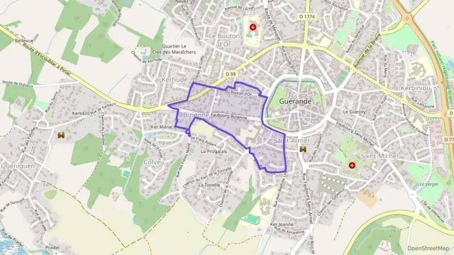 Appartement 94 m² quatre pièces à vendre à Guérande