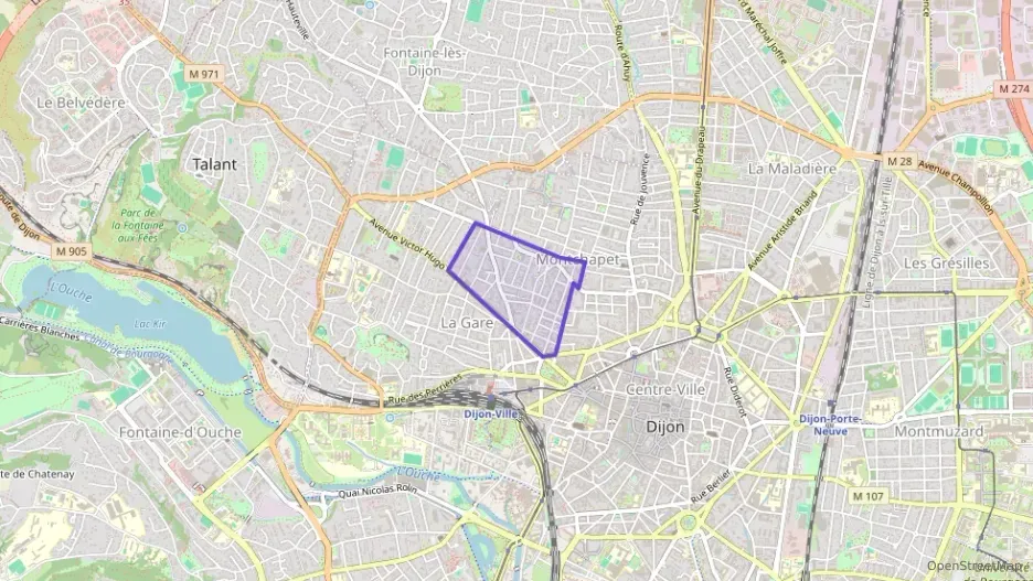 Appartement 81 m² trois pièces à vendre à Dijon