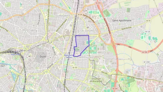 Appartement 69 m² trois pièces à vendre à Dijon