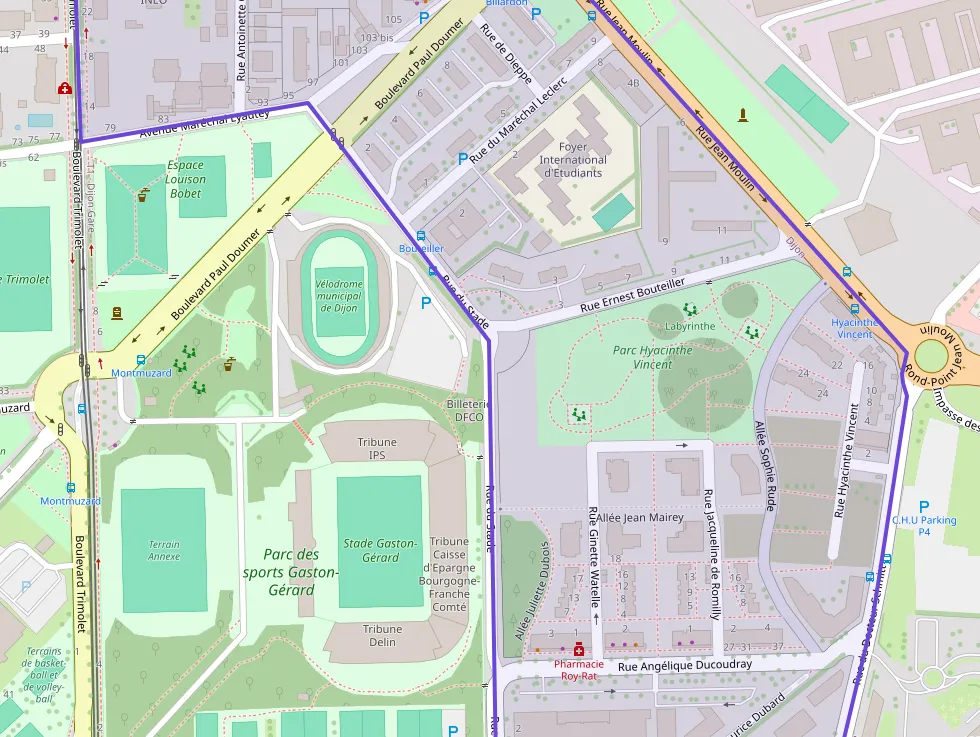 Appartement 95 m² quatre pièces à vendre à Dijon