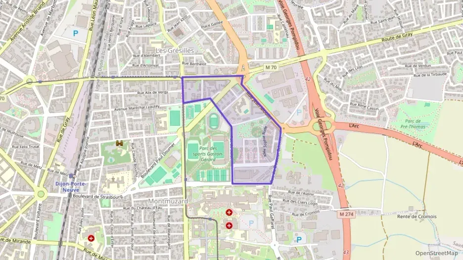 Appartement 51 m² trois pièces à vendre à Dijon