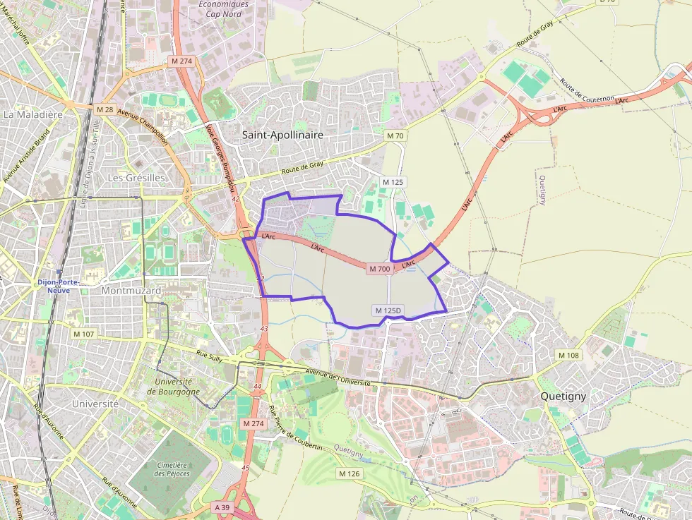 Appartement 40 m² deux pieces à vendre à Saint-Apollinaire