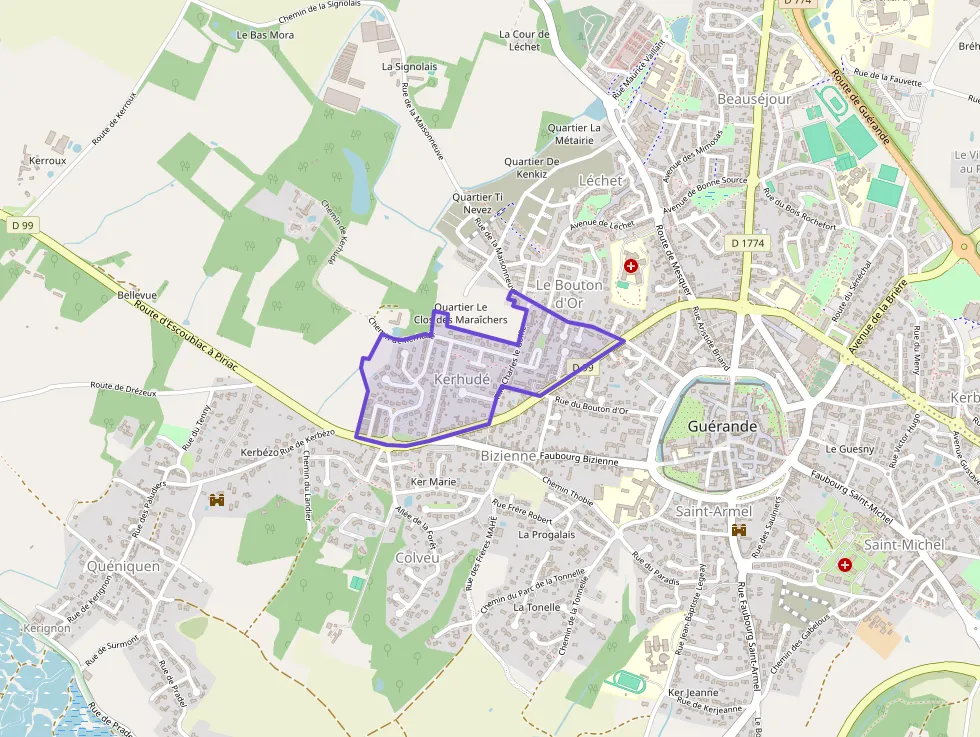 Appartement 35 m² deux pieces à vendre à Guérande