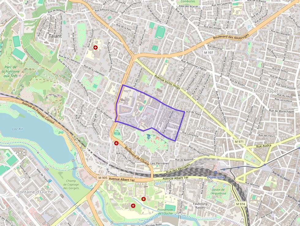 Appartement 70 m² deux pieces à vendre à Dijon