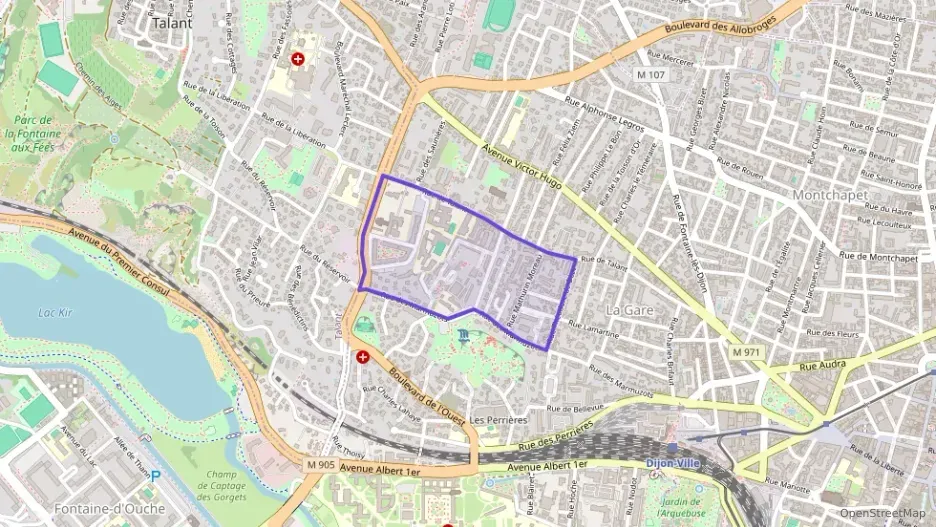 Appartement 53 m² trois pièces à vendre à Dijon