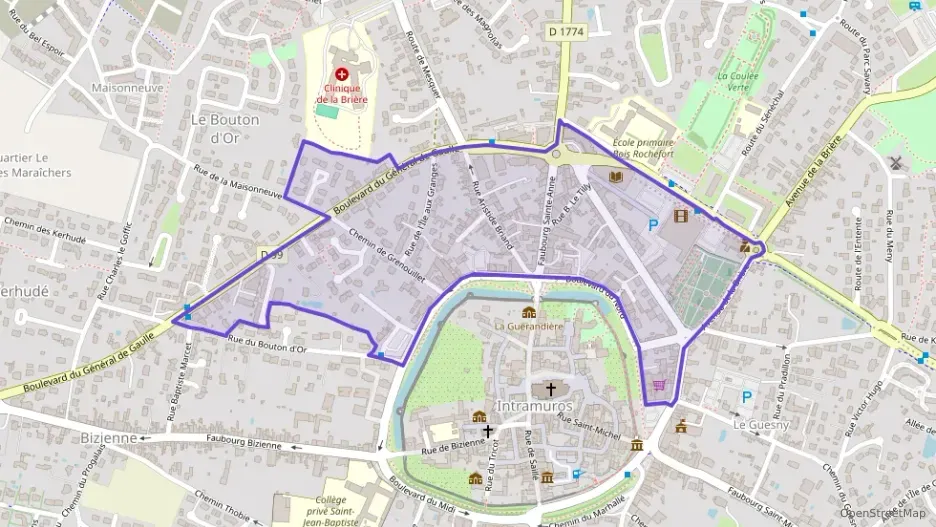 Appartement 78 m² trois pièces à vendre à Guérande