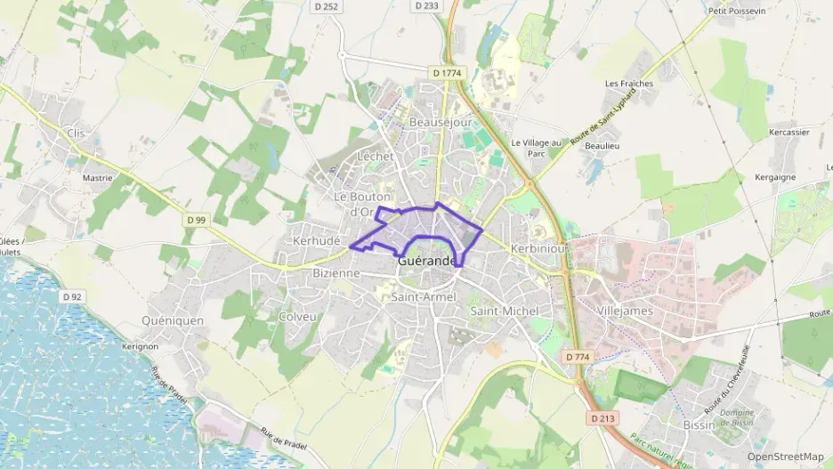 Appartement 78 m² trois pièces à vendre à Guérande