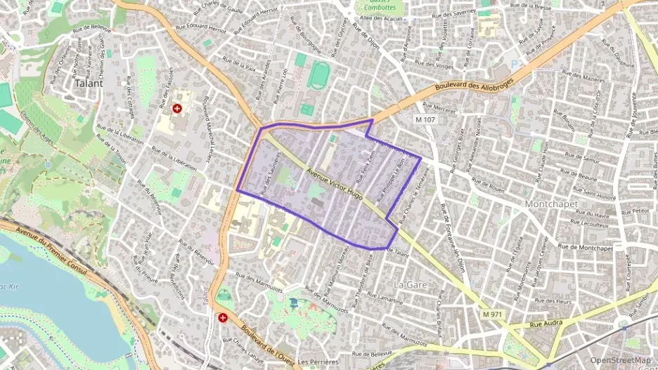 Appartement 57 m² trois pièces à vendre à Dijon