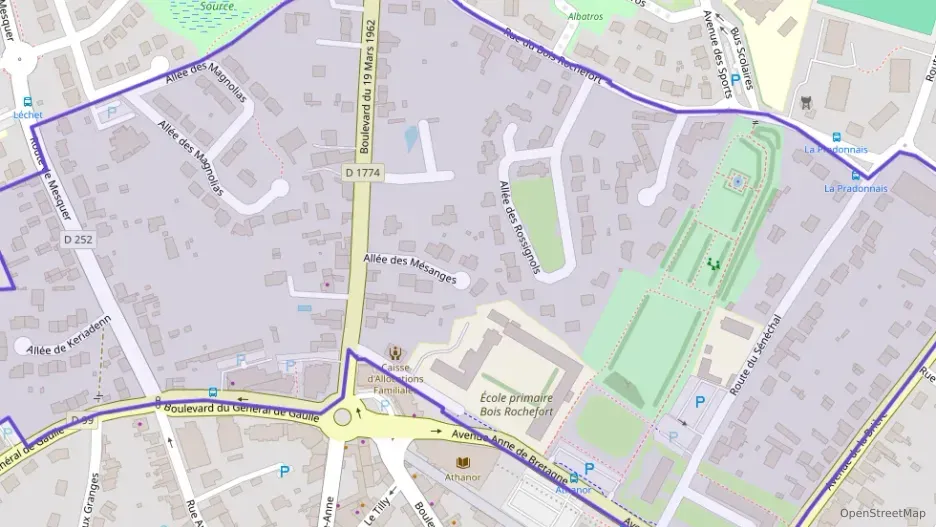 Appartement 63 m² trois pièces à vendre à Guérande