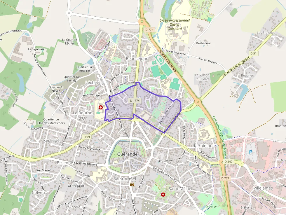 Appartement 63 m² trois pièces à vendre à Guérande