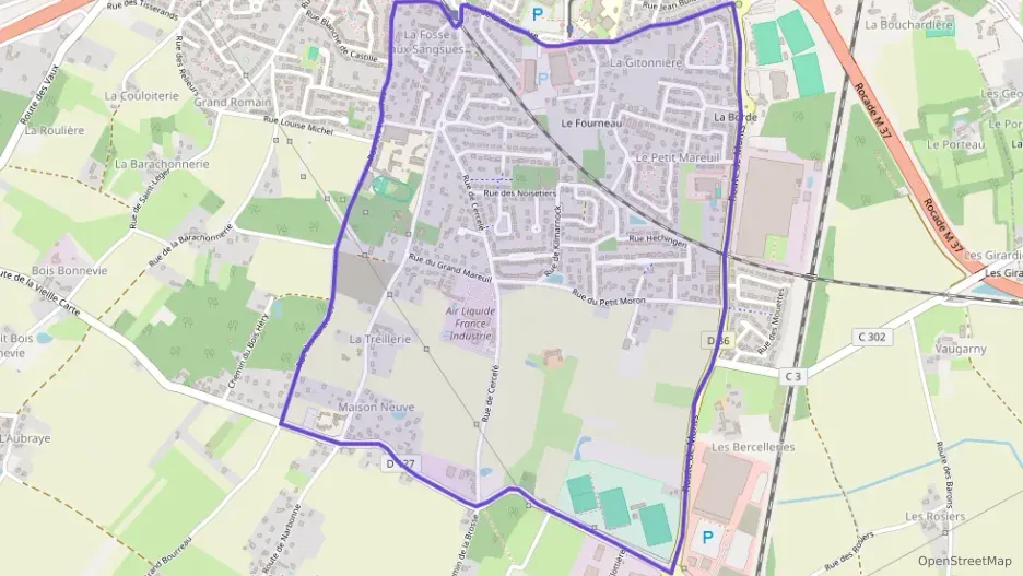 Appartement 57 m² trois pièces à vendre à Joué-lès-Tours