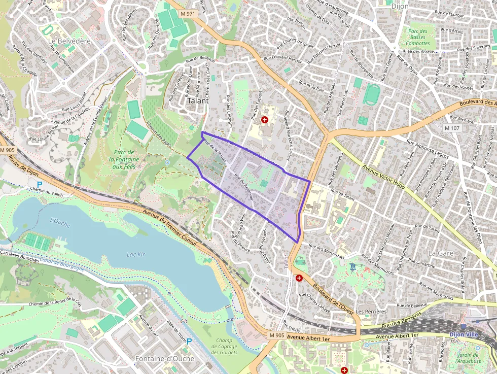 Appartement 80 m² quatre pièces à vendre à Talant