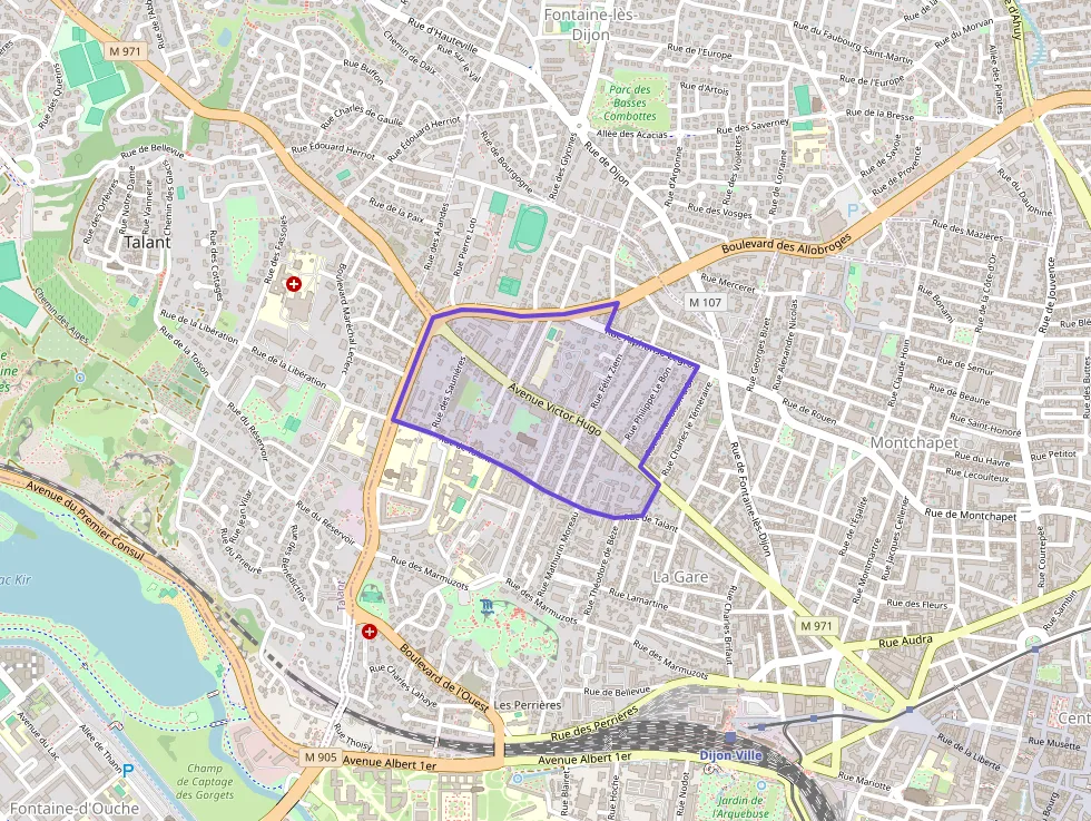 Appartement 49 m² deux pieces à vendre à Dijon