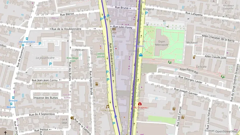 Appartement 34 m² une piece à vendre à Dijon