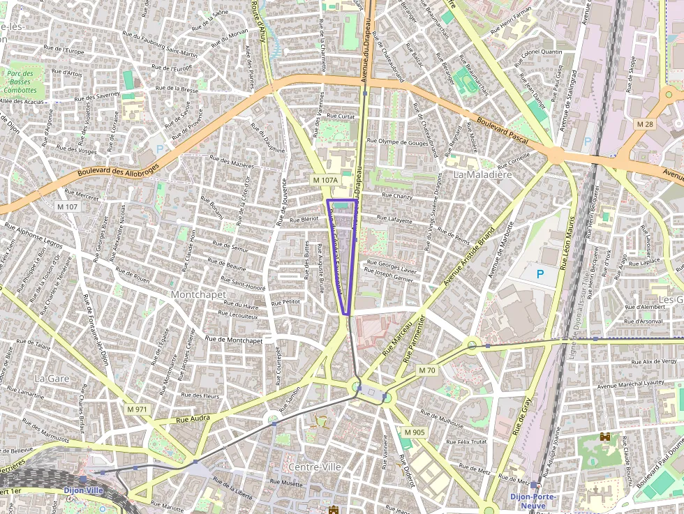 Appartement 34 m² une piece à vendre à Dijon