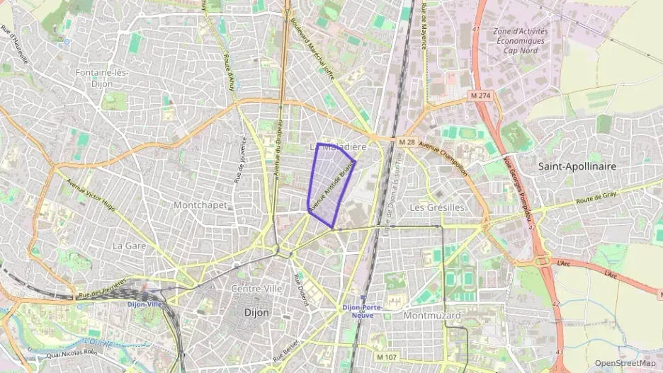 Appartement 60 m² trois pièces à vendre à Dijon Appartement 60 m² trois pièces à vendre à Dijon