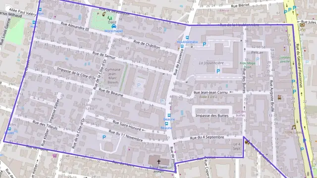 Appartement 95 m² trois pièces à vendre à Dijon